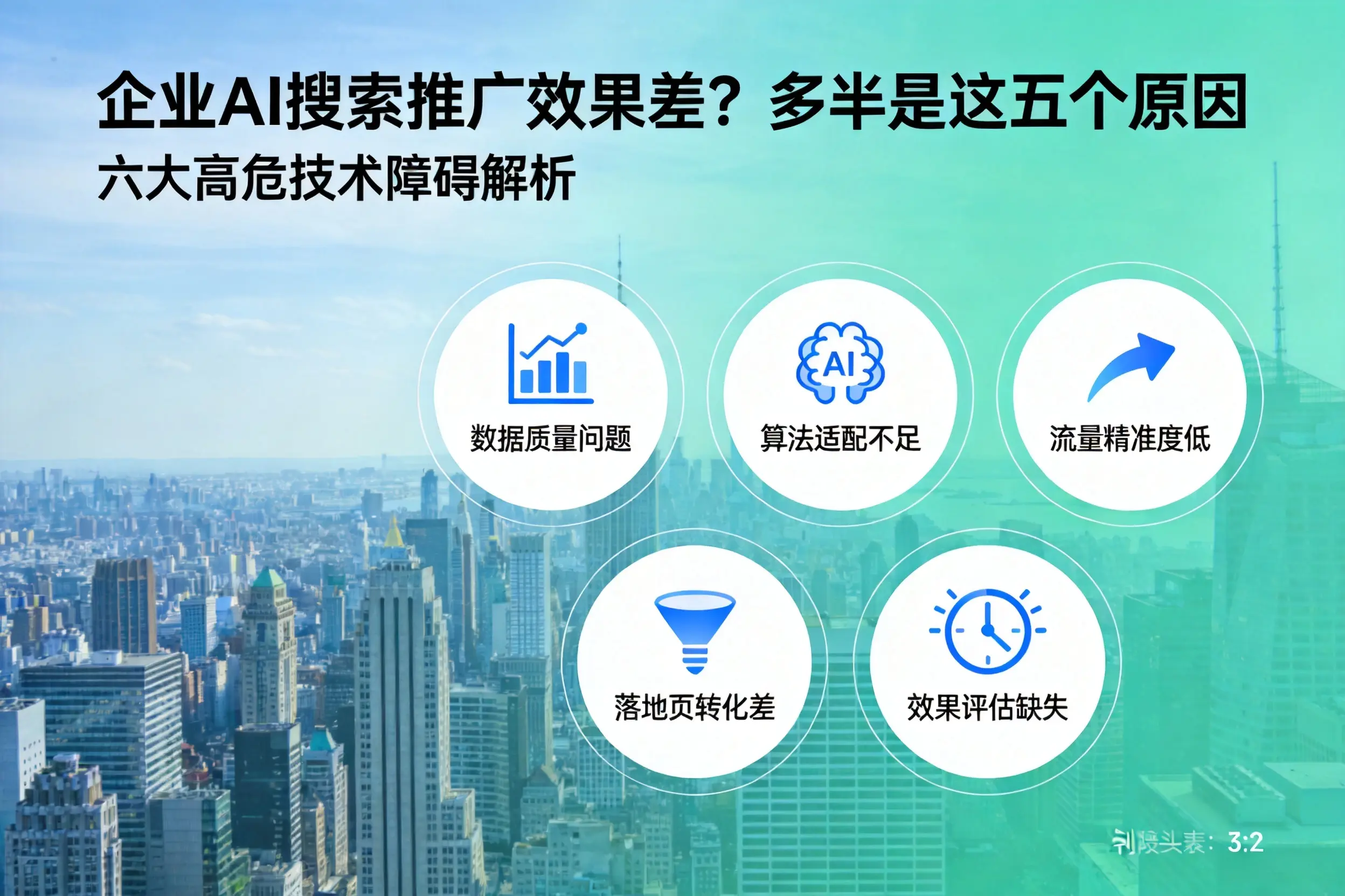 莫力达瓦企业AI搜索推广效果差?多半是这五个原因